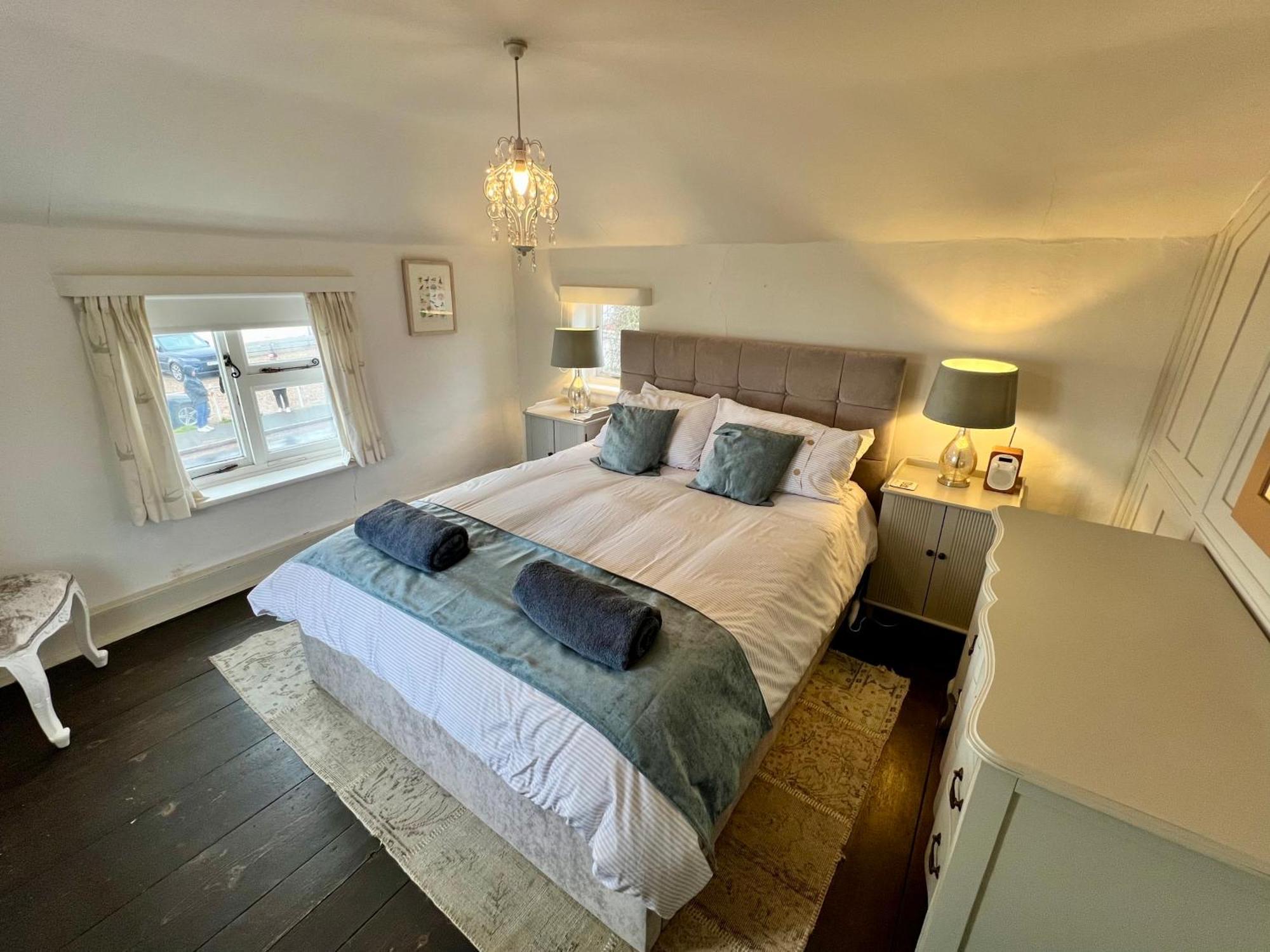 Cosy Coastal 2-Bedroom Cottage With Hot Tub And Log Burner ウェスト・マーシー エクステリア 写真